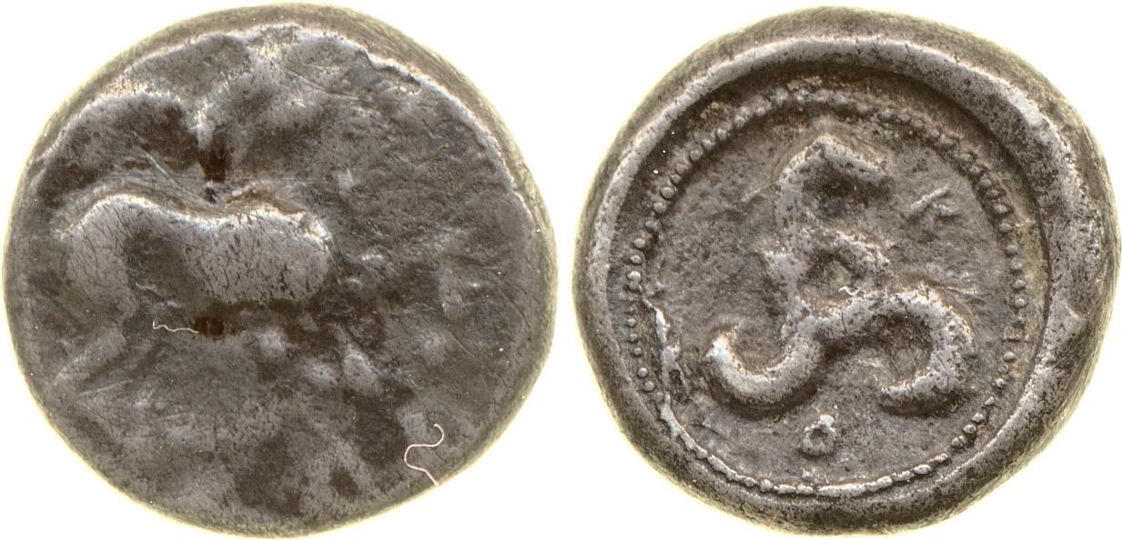 Kuprlli Lycia Mørkholm and Zahle 1972 40-4, аверс, bm