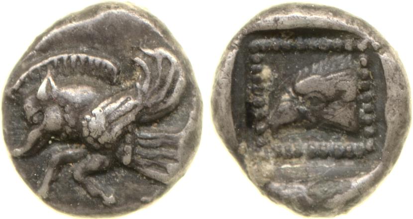 Ialysus Weiss_Hurter_1998 Pl. 3.10-12, аверс, Британский музей
