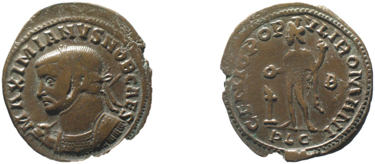 RIC VI Lugdunum 144b, аверс, Британский музей