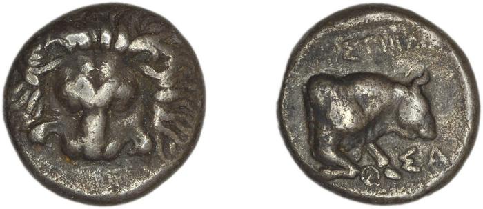 реверс Samos Barron 1966 Class X hemidrachms