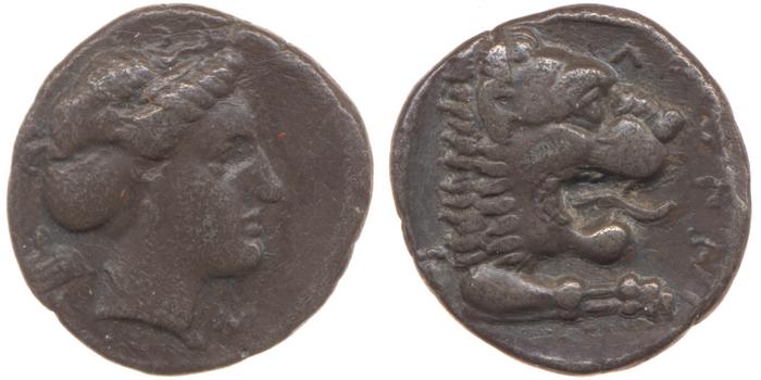 Cnidus Ashton 1999 Series A didrachms, реверс, bm