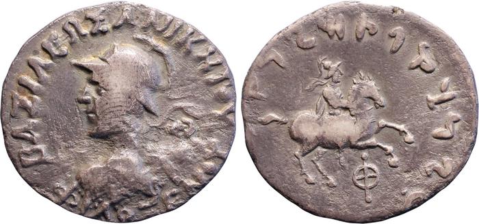 аверс Bactrian and Indo-Greek Coinage Philoxenus 6.2