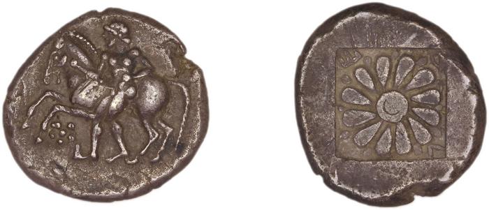 Erythrae Babelon 1910 1966-74, реверс, bm