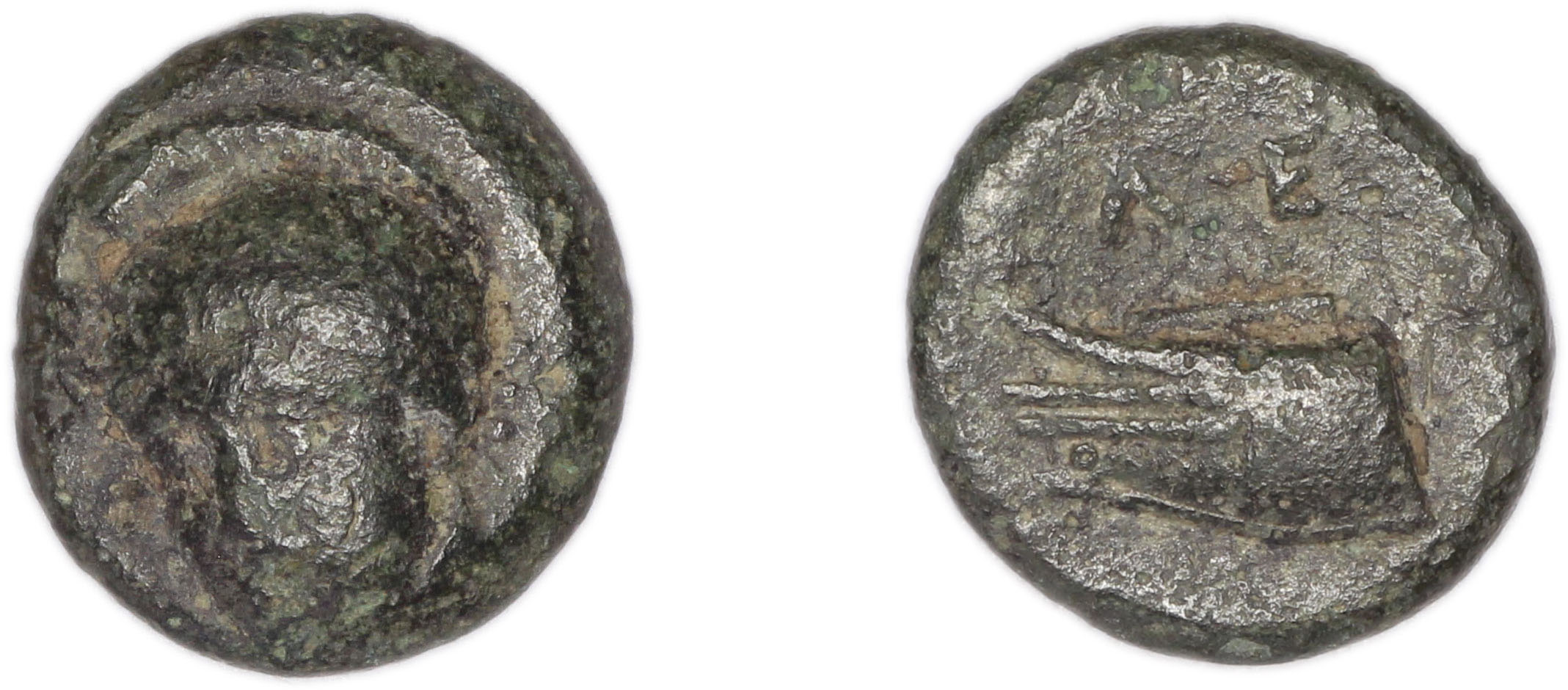аверс Lebedus Kinns 1980 Period I, AE 2