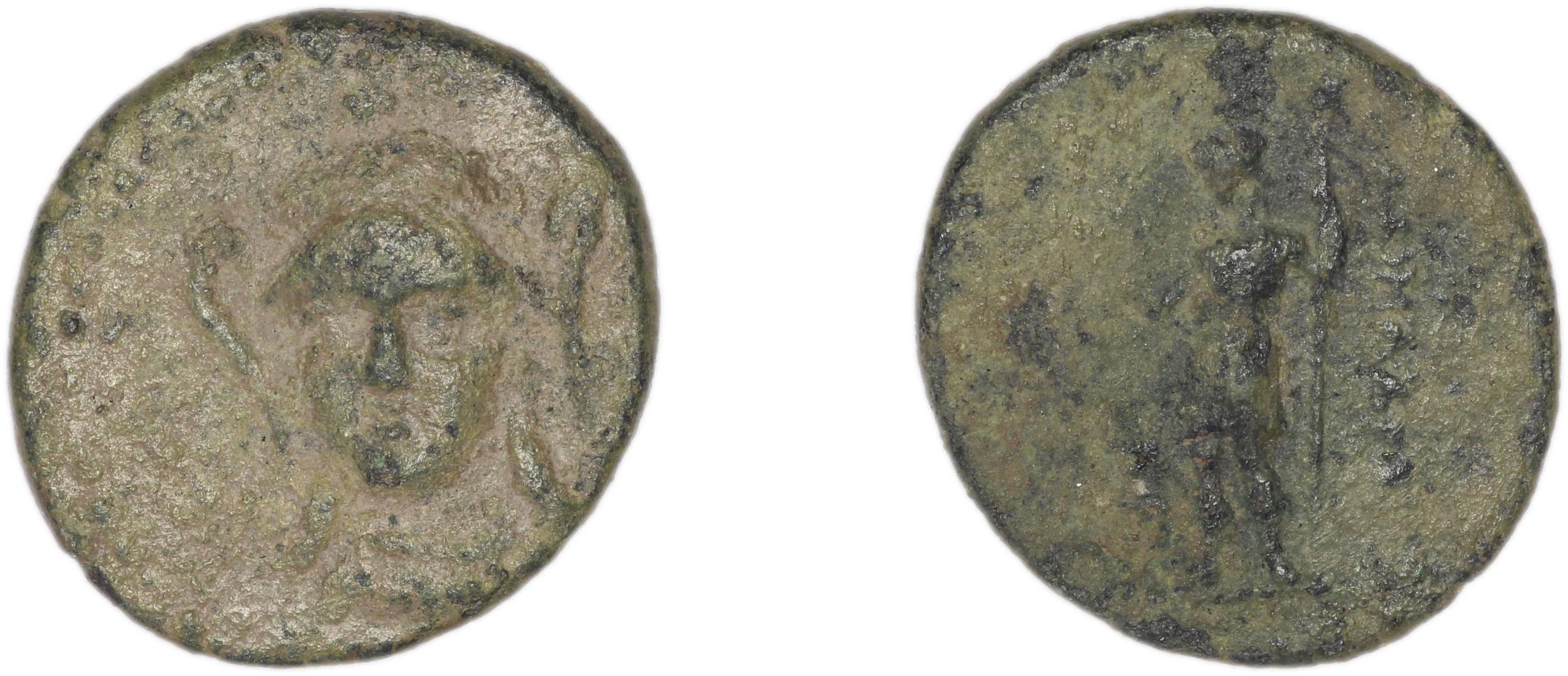 Lebedus Kinns 1980 Period III, AE 8, аверс, Британский музей
