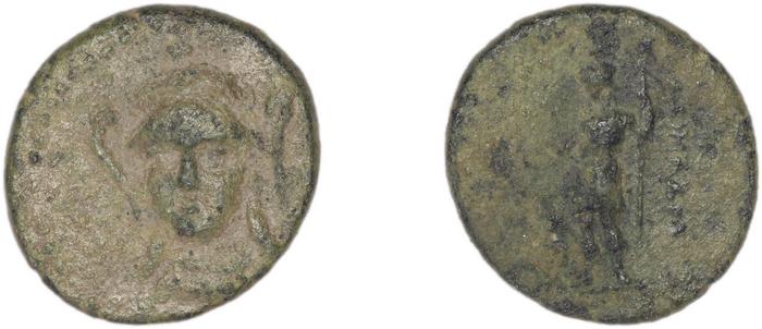 Lebedus Kinns 1980 Period III, AE 8, реверс, Британский музей