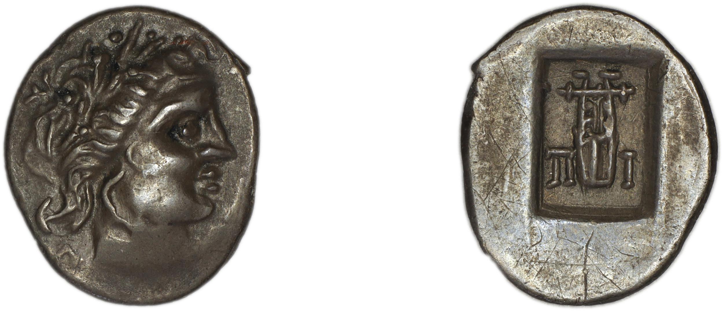 аверс Lycian League Pinara Troxell 1982 4.96