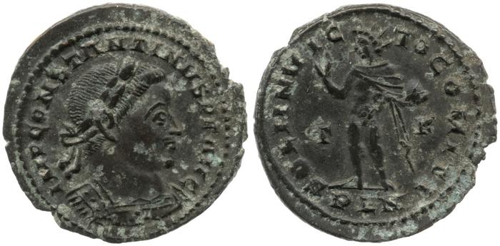 RIC VI Londinium 121a, реверс, bm