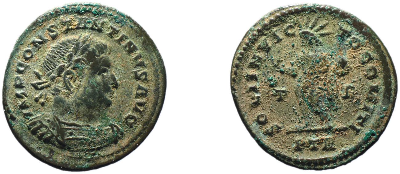 RIC VI Treveri 870, аверс, bm