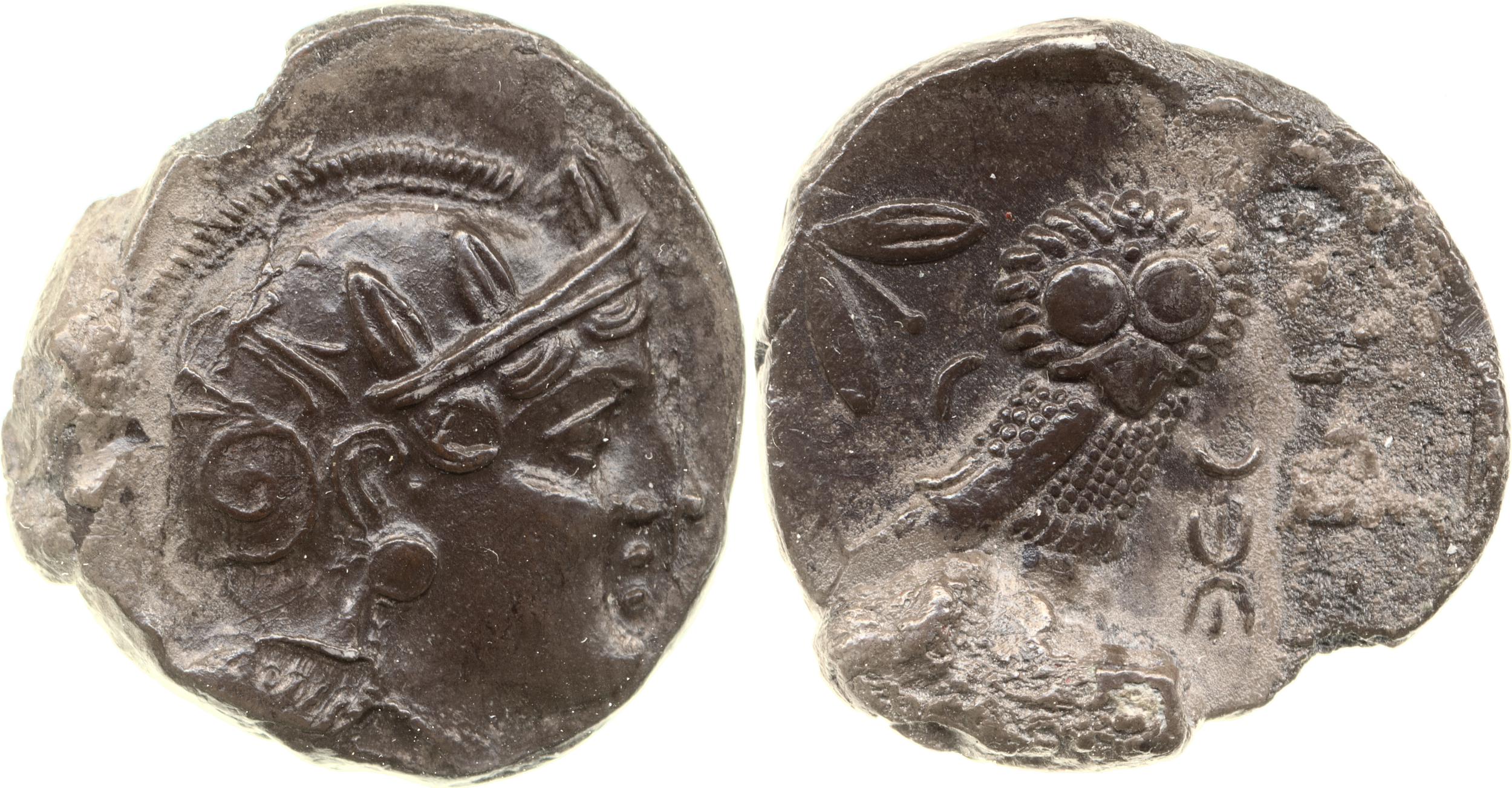 Sabaces Egypt van Alfen 2002 V "Sabakes", Athenian imitations, аверс, bm