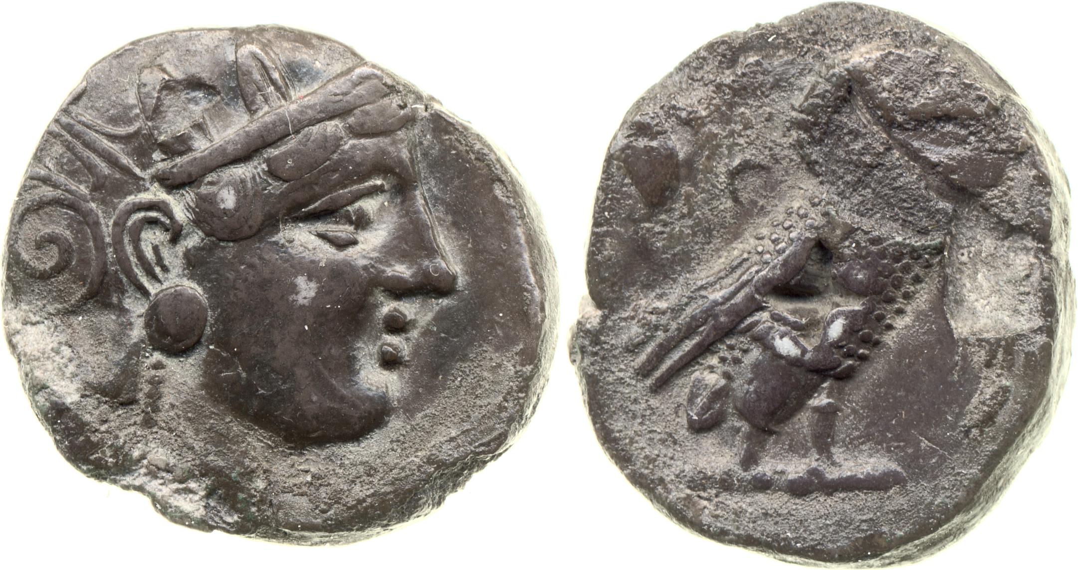 Sabaces Egypt van Alfen 2002 V "Sabakes", Athenian imitations, аверс, bm