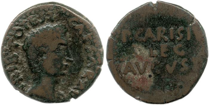RIC I (second edition) Augustus 15A, реверс, bm