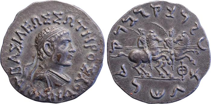аверс Bactrian and Indo-Greek Coinage Diomedes 3.1
