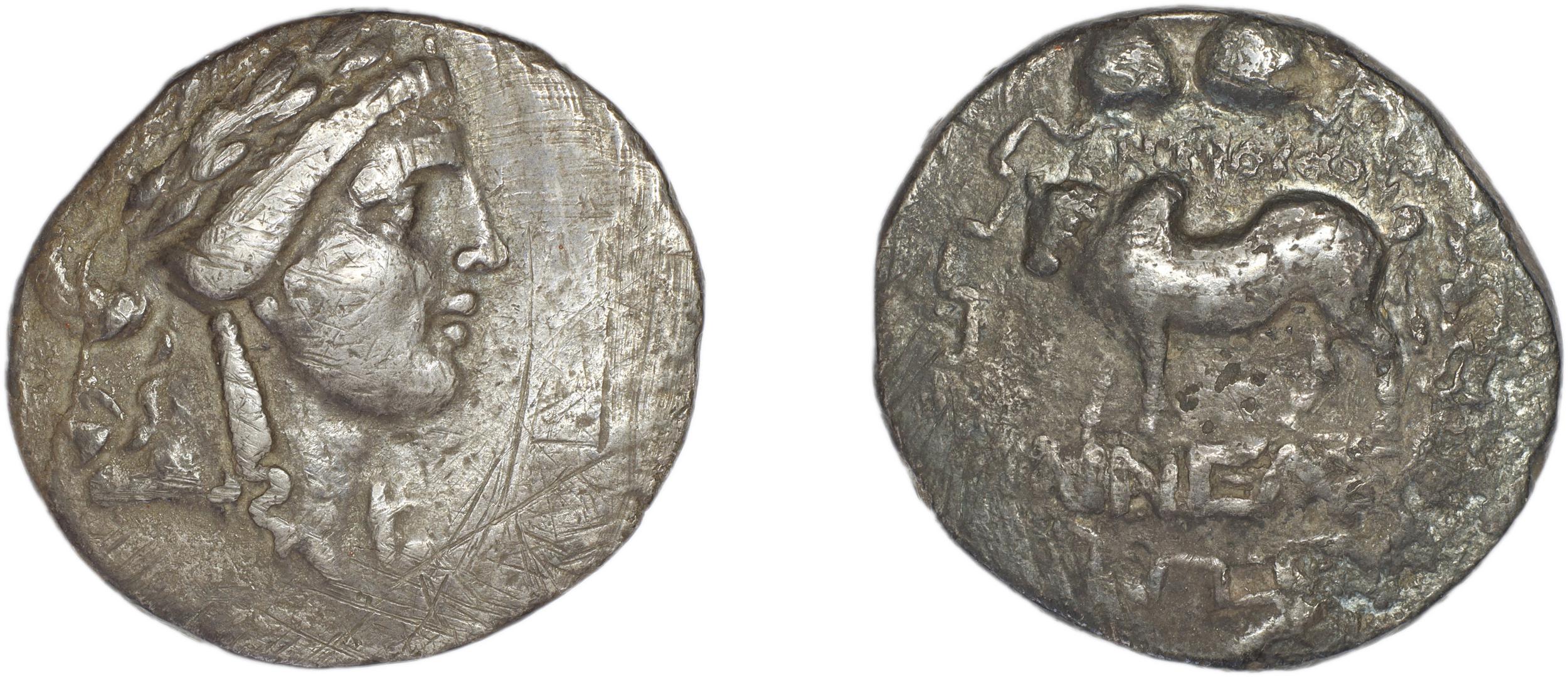 аверс Antiocheia ad Maeandrum Thonemann 2019 Group A, tetradrachms