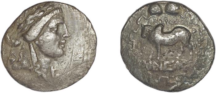 реверс Antiocheia ad Maeandrum Thonemann 2019 Group A, tetradrachms