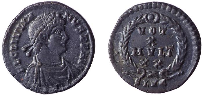 RIC VIII Lugdunum 233, реверс, bm