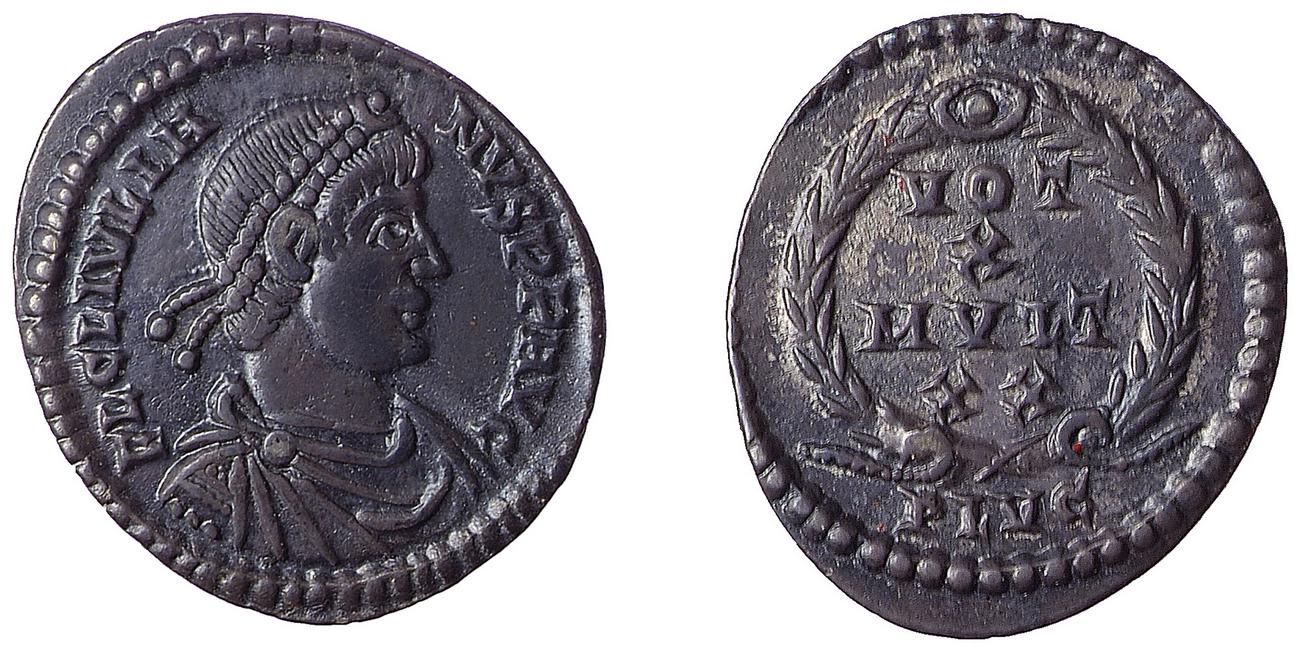 RIC VIII Lugdunum 233, аверс, bm