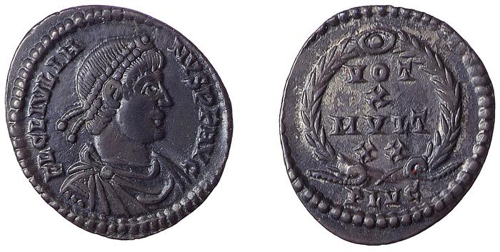 RIC VIII Lugdunum 233, реверс, bm