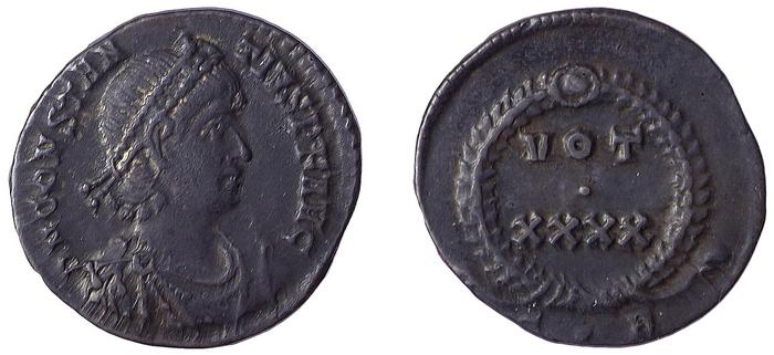 RIC VII Constantinople 134, реверс, bm