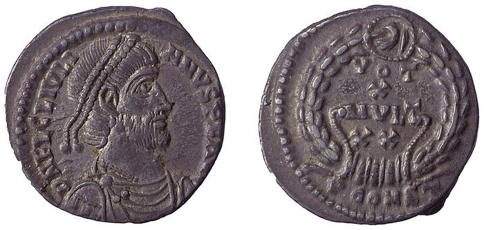 RIC VIII Arelate 309, реверс, bm