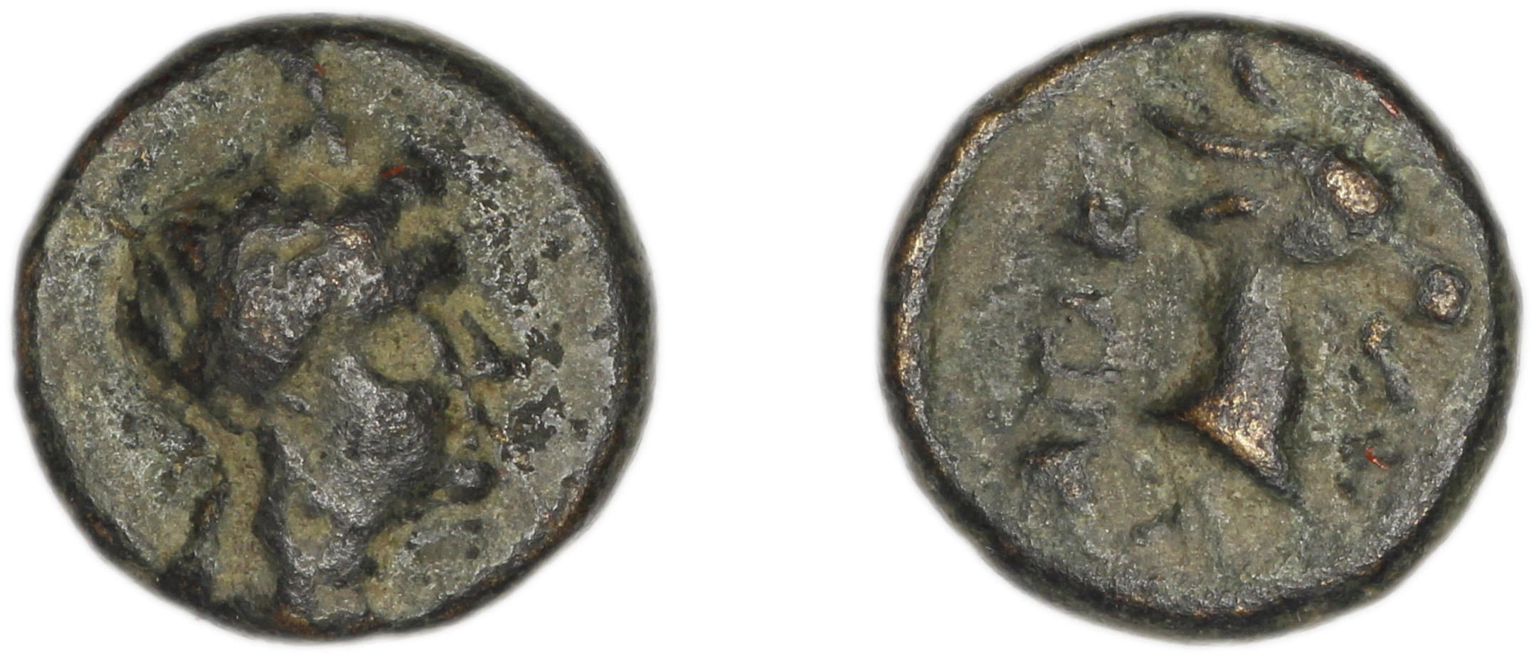 Aegae, Aeolis BMC Aegae 2, аверс, bm