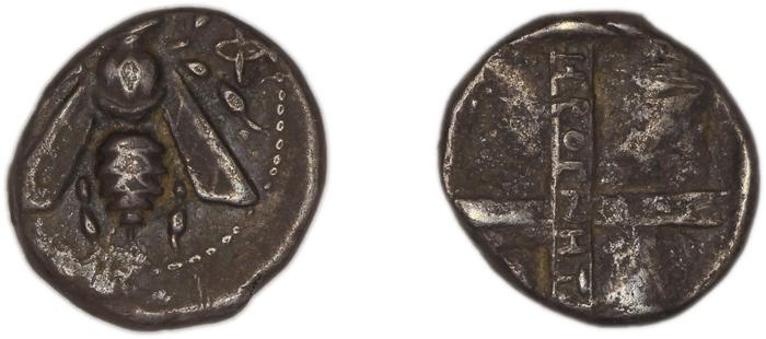 Ephesus Kinns and Holt 2023 Period I, AR I-II, реверс, Британский музей