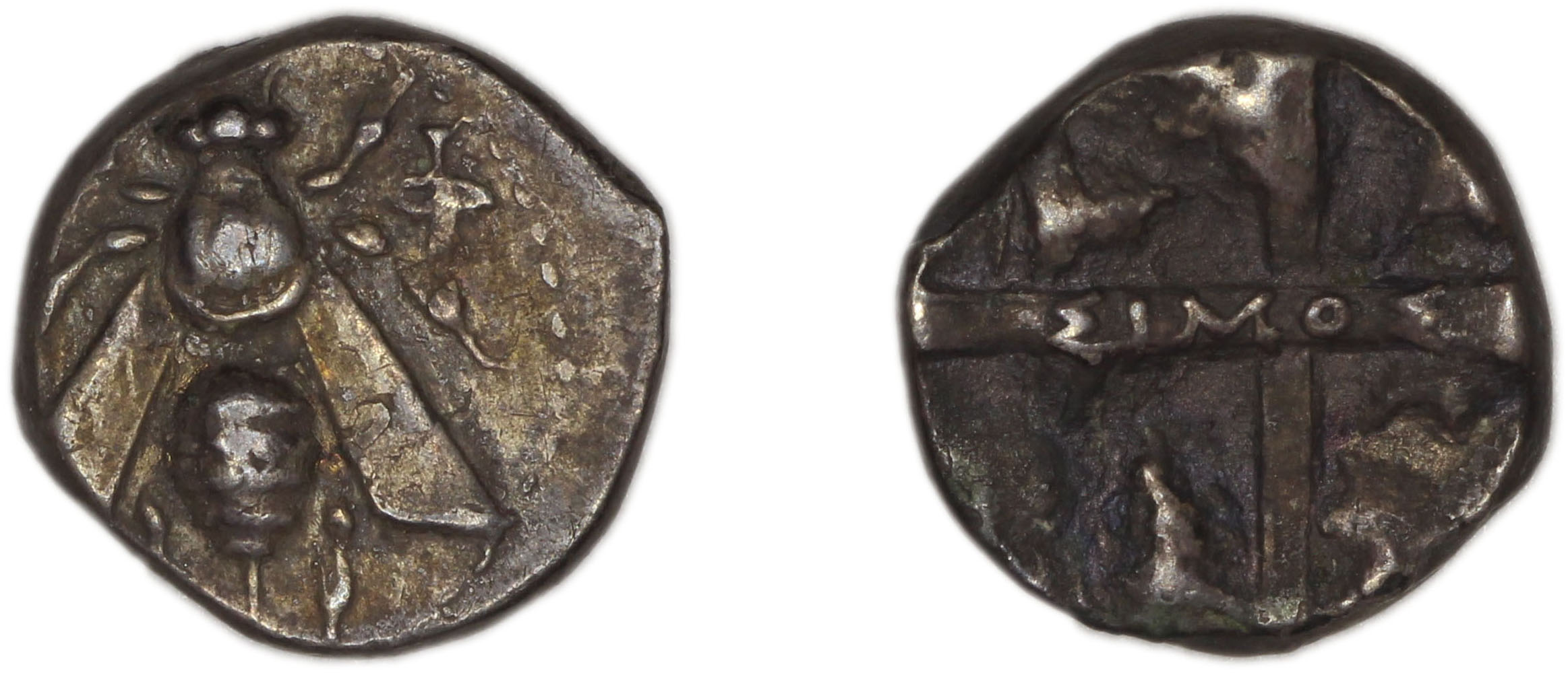 Ephesus Kinns and Holt 2023 Period I, AR I-II, аверс, Британский музей