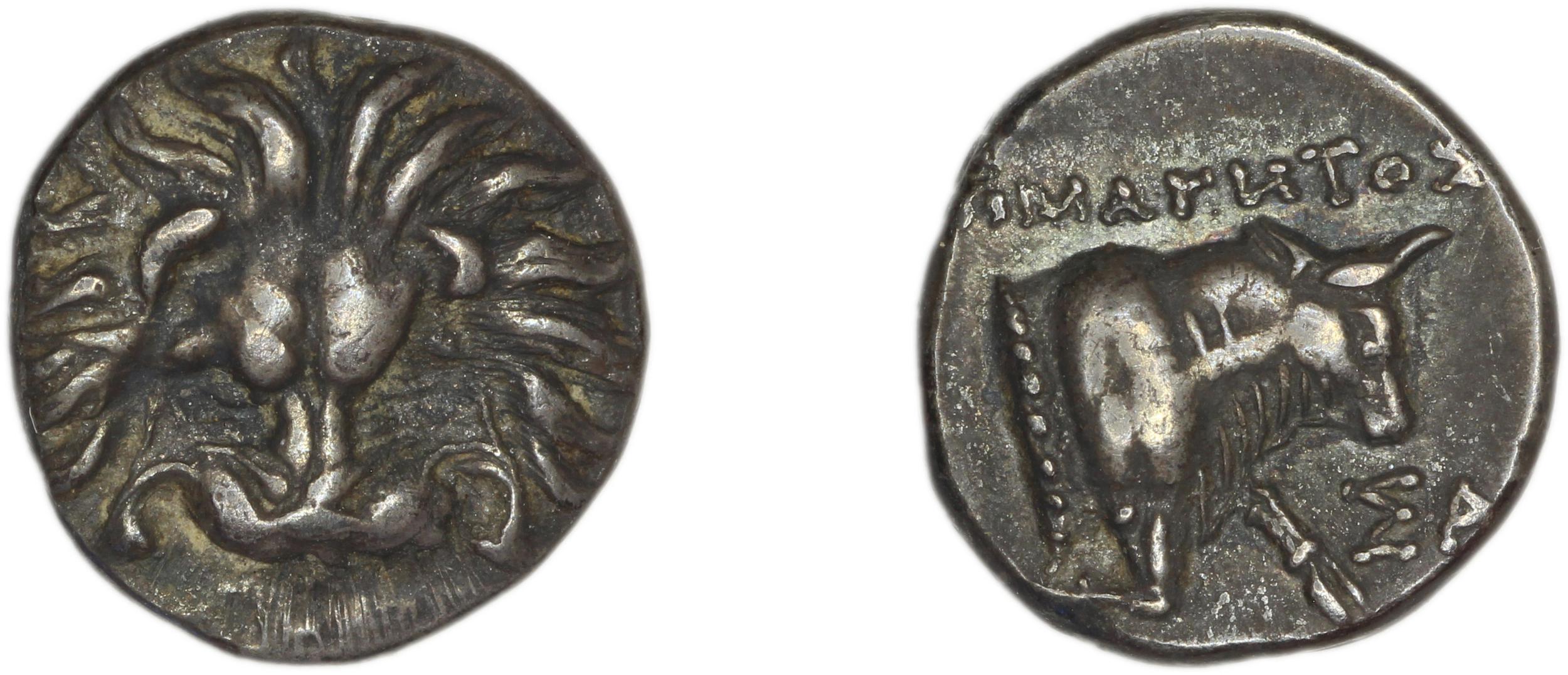 аверс Samos Barron 1966 Diadochoi