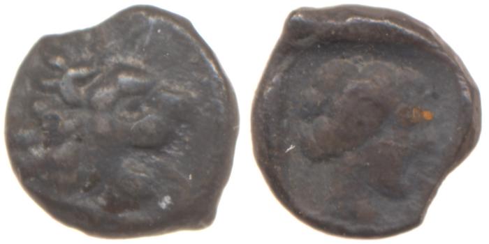 Cnidus Cahn 1970 Series VI, реверс, bm