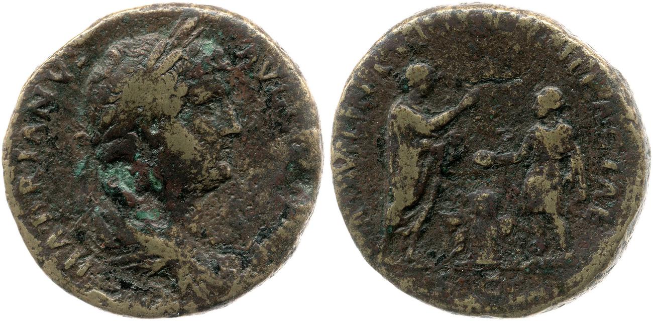 аверс RIC II, Part 3 (second edition) Hadrian 1799