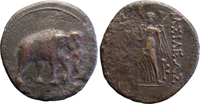 аверс Bactrian and Indo-Greek Coinage Antimachus I 8.2
