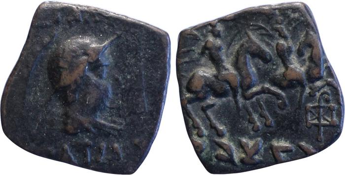 аверс Bactrian and Indo-Greek Coinage Eucratides I 23.4