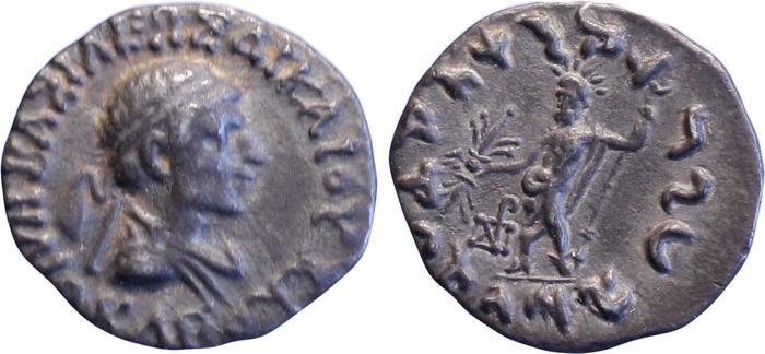 Heliocles II of Bactria rev