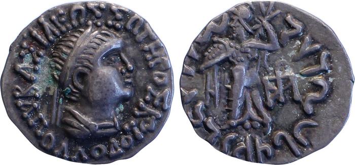 аверс Bactrian and Indo-Greek Coinage Apollodotus II 2.6