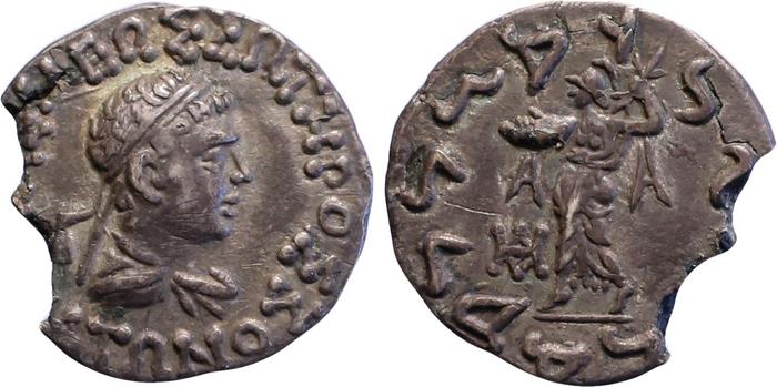 аверс Bactrian and Indo-Greek Coinage Strato I 1.4