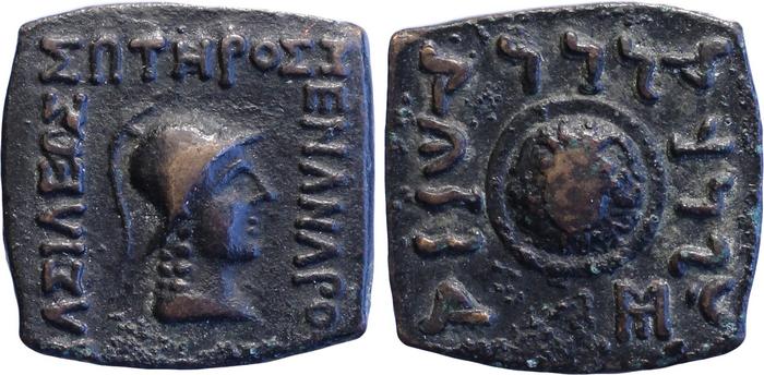 obverse Bactrian and Indo-Greek Coinage Menander I 21.1
