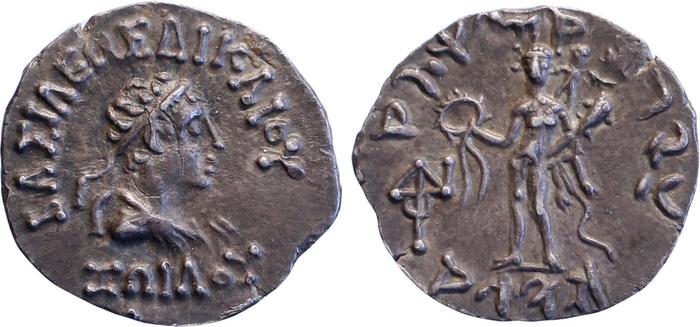 Zoilus I of Bactria rev