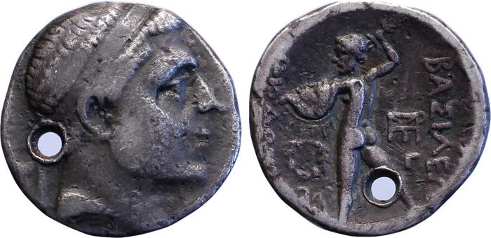 аверс Bactrian and Indo-Greek Coinage Diodotus I or Diodotus II 3.9