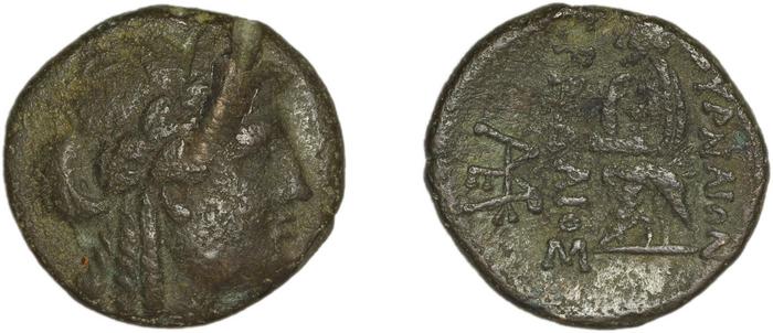 Smyrna Milne 1927 Period X J, реверс, bm