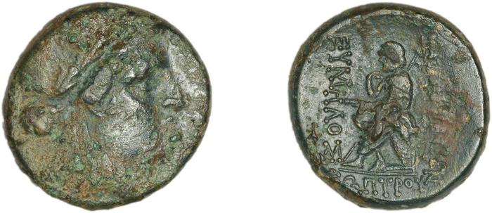 Smyrna Milne 1927 Period XI J, реверс, bm