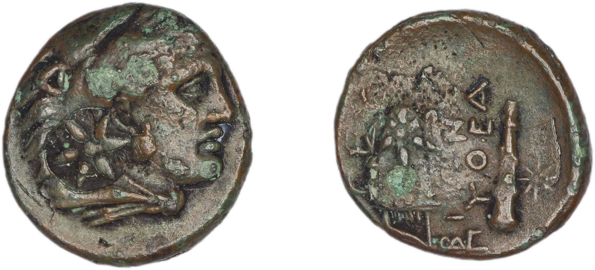 Erythrae Kinns 1980 Period III.1, AE 7, аверс, Британский музей