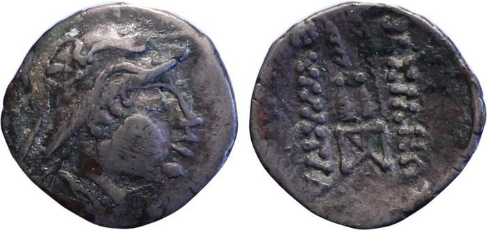 Bactrian and Indo-Greek Coinage Eucratides I 9A.2, Британский музей