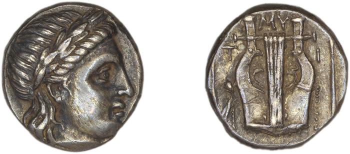 Mytilene Babelon 1910 2243-50, реверс, bm