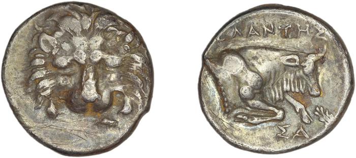 Samos Barron 1966 Diadochoi, реверс, bm