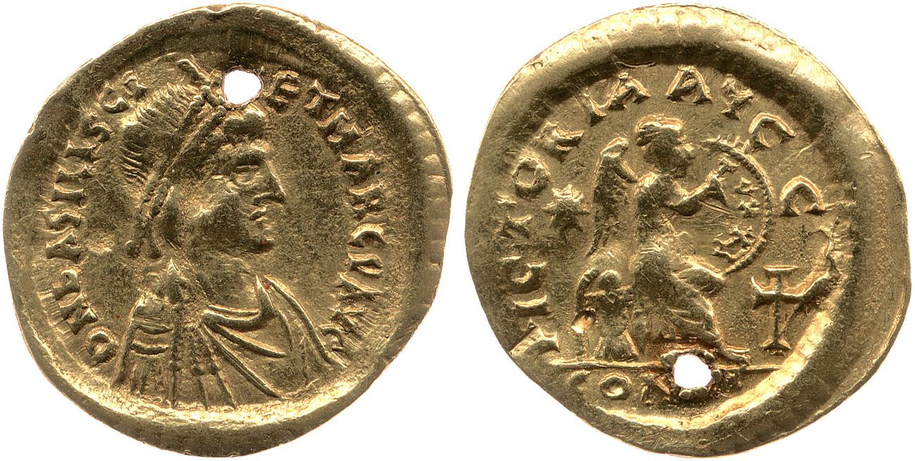 аверс RIC X Basiliscus and Marcus 1028