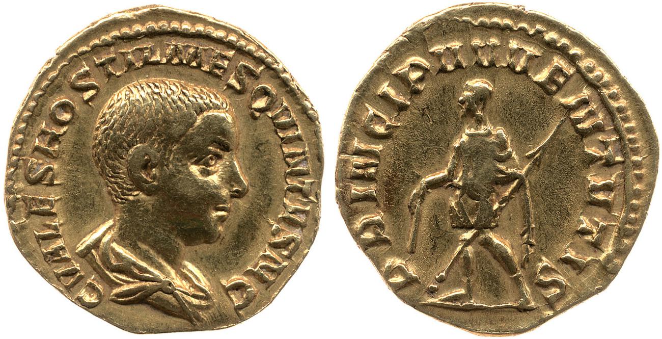 аверс RIC IV Trajan Decius 183B