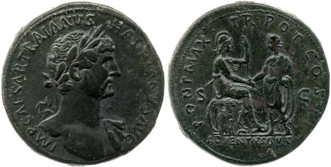 obverse RIC II, Part 3 (second edition) Hadrian 158