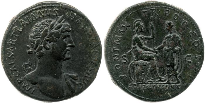 reverse RIC II, Part 3 (second edition) Hadrian 158