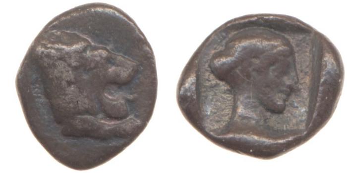 Cnidus Cahn 1970 Series VI, реверс, bm