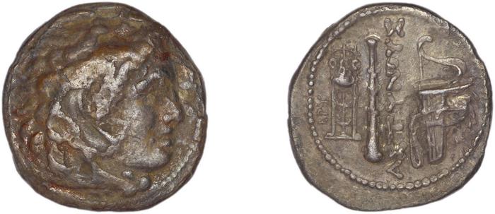 Erythrae Kinns 1980 Period III, AR IV, реверс, bm